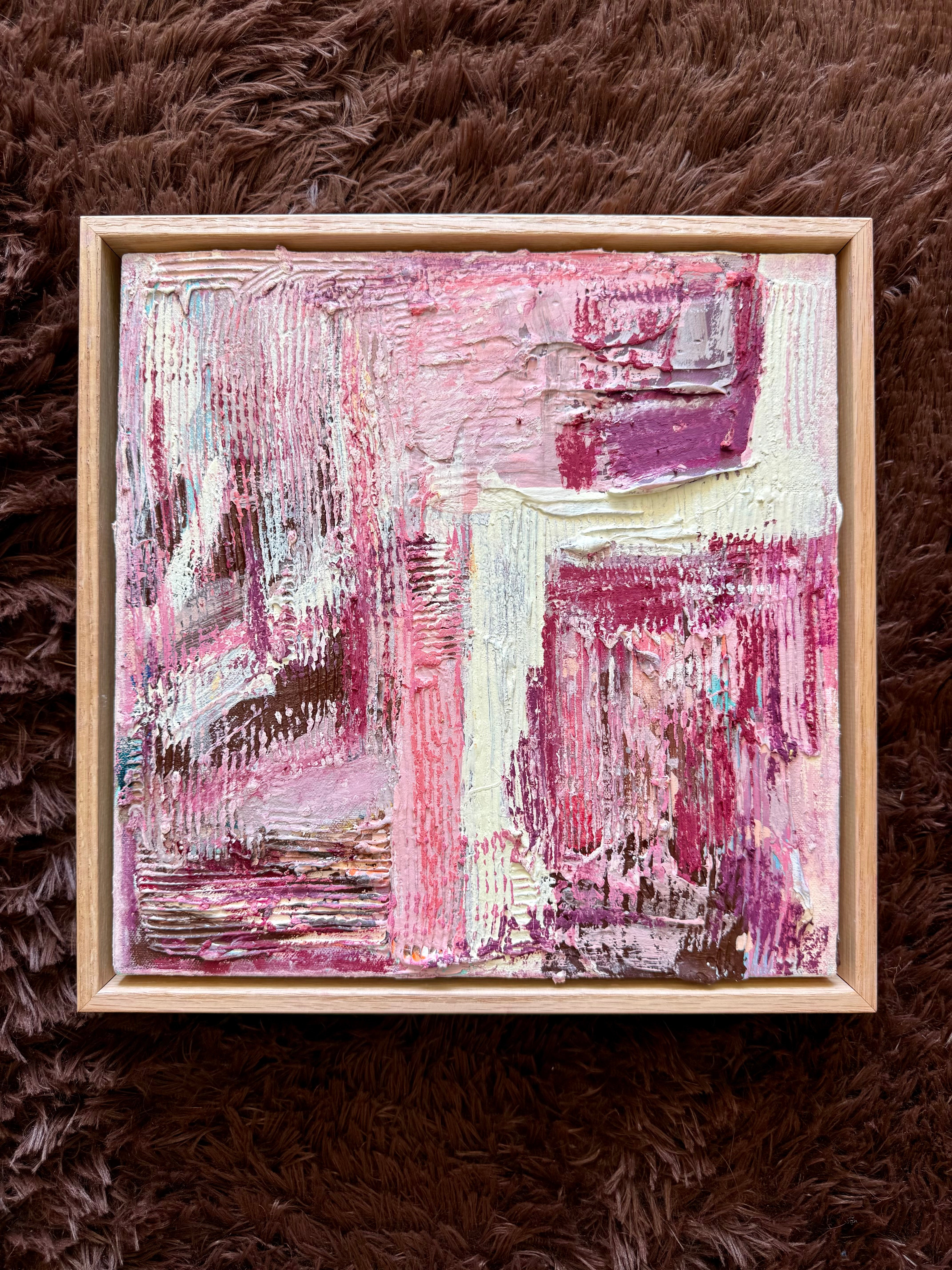 Birds Eye Original Art (33x33cm) Framed in Raw Oak