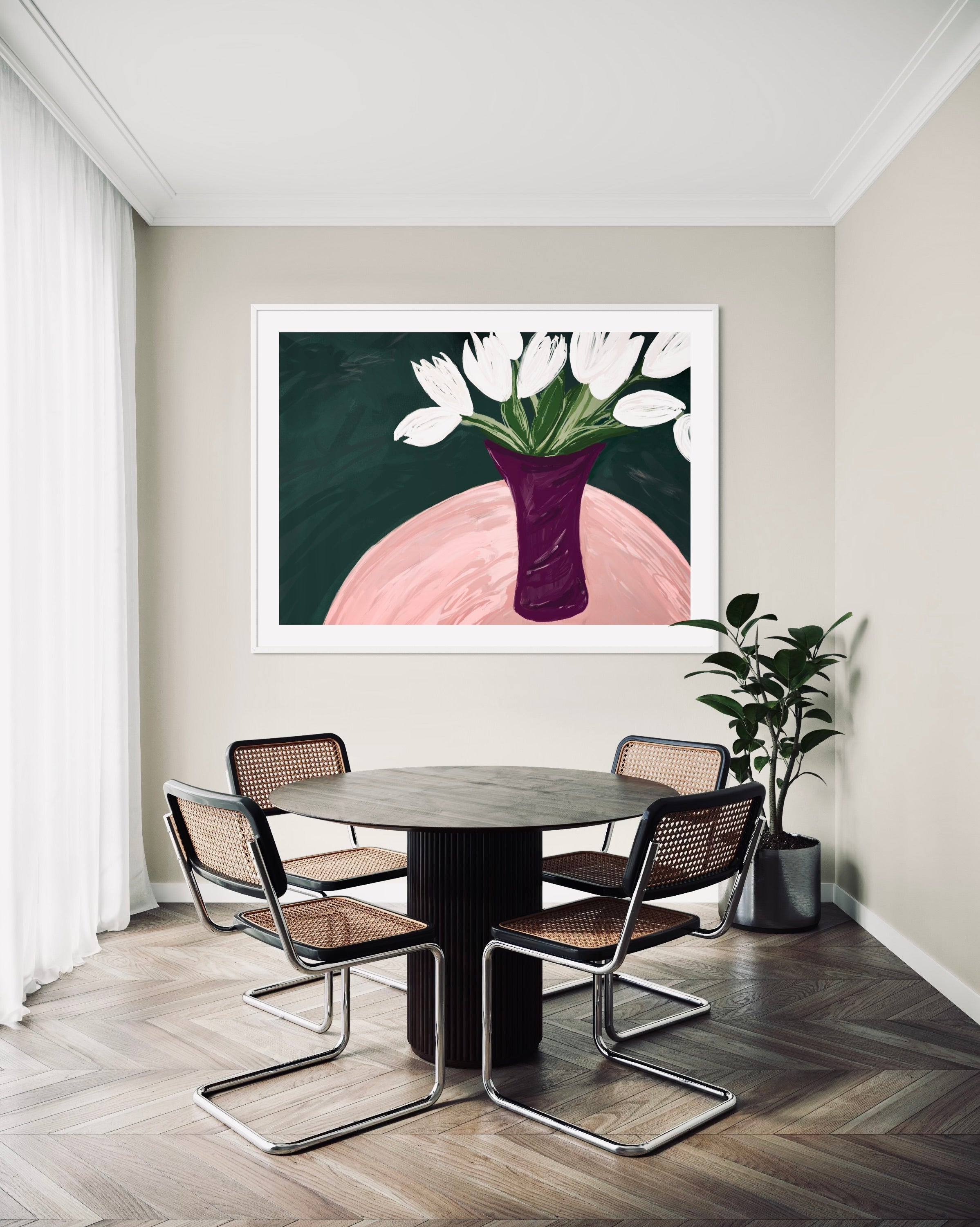 White Tulips