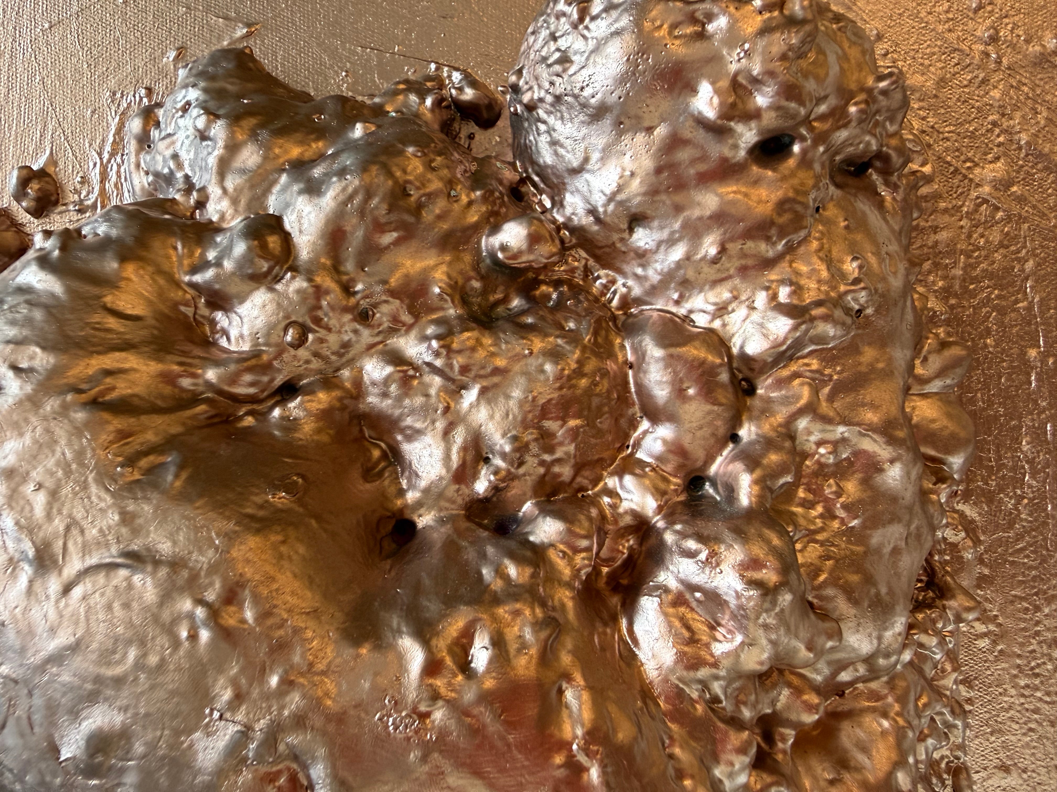 The Heart Art (framed in raw oak)