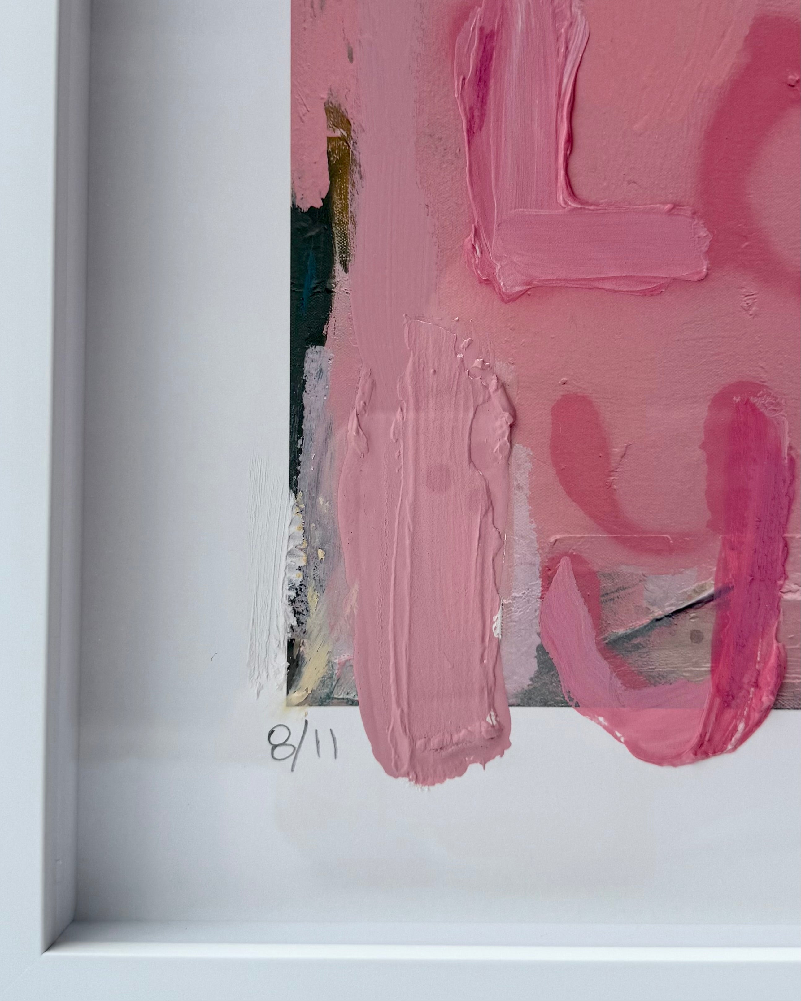 Love You First Textured Art - 8/11