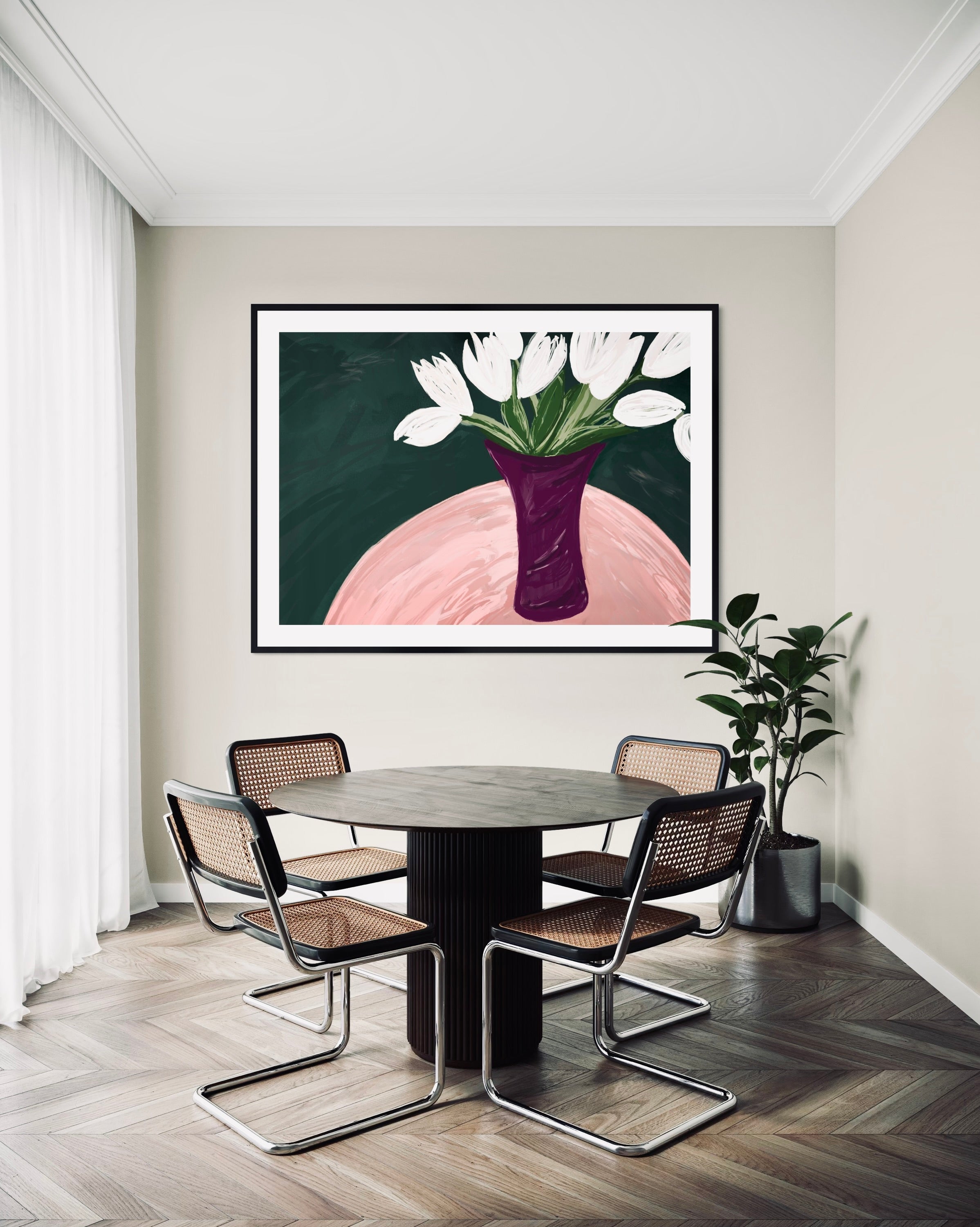 White Tulips