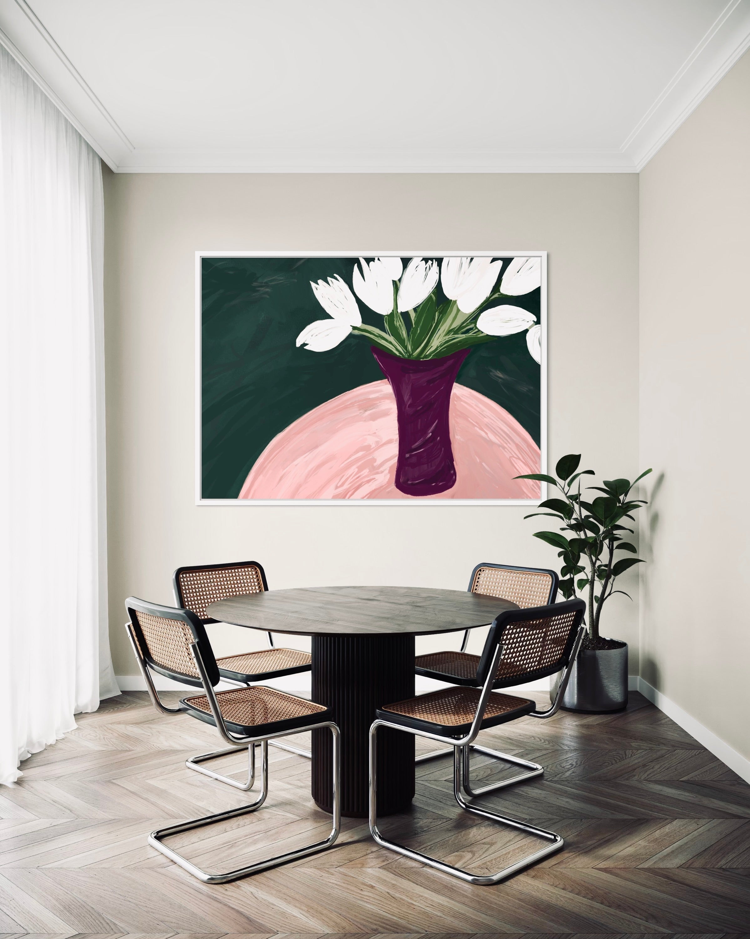 White Tulips