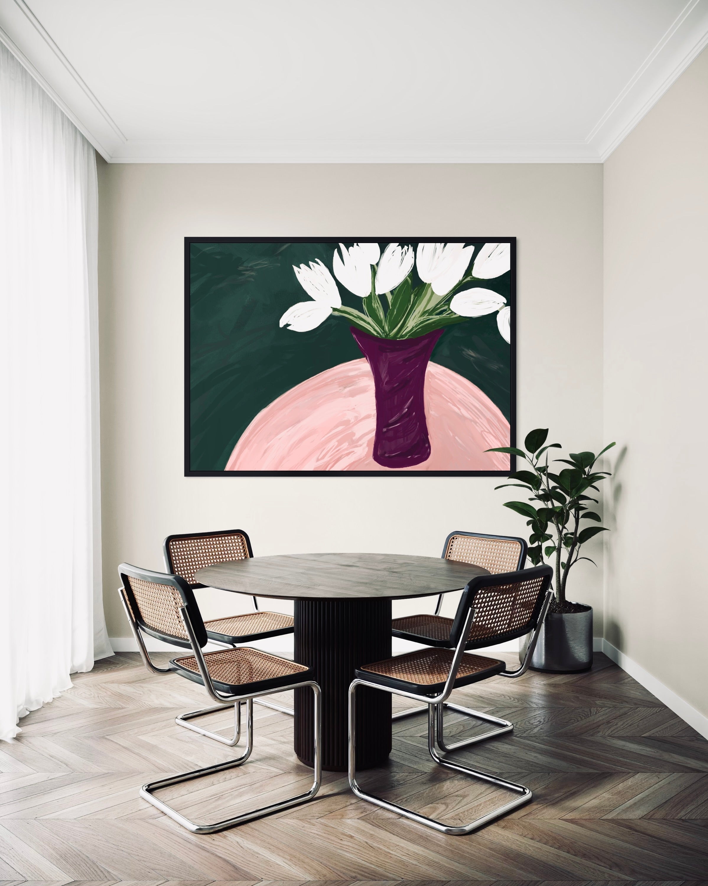 White Tulips