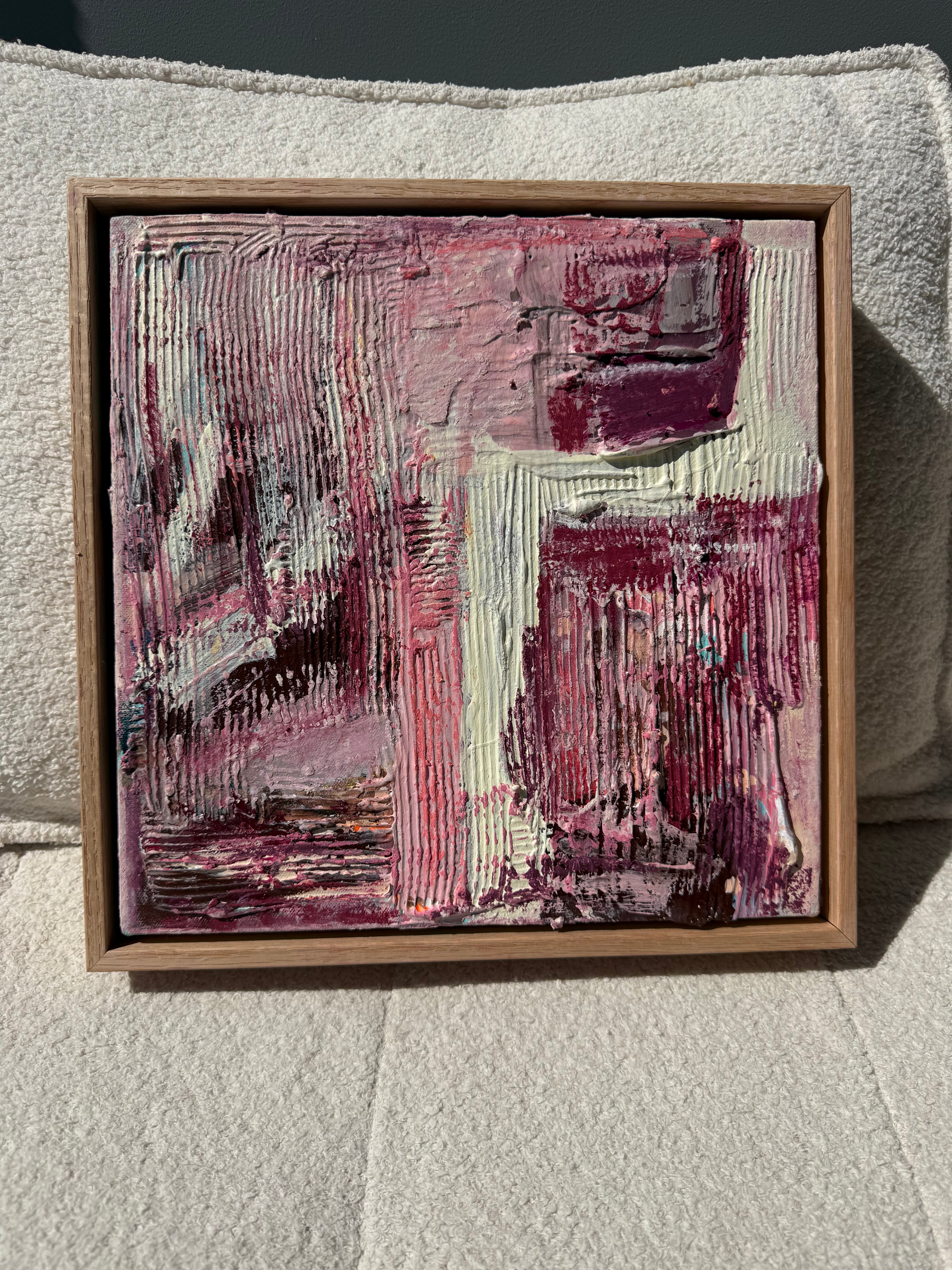 Birds Eye Original Art (33x33cm) Framed in Raw Oak