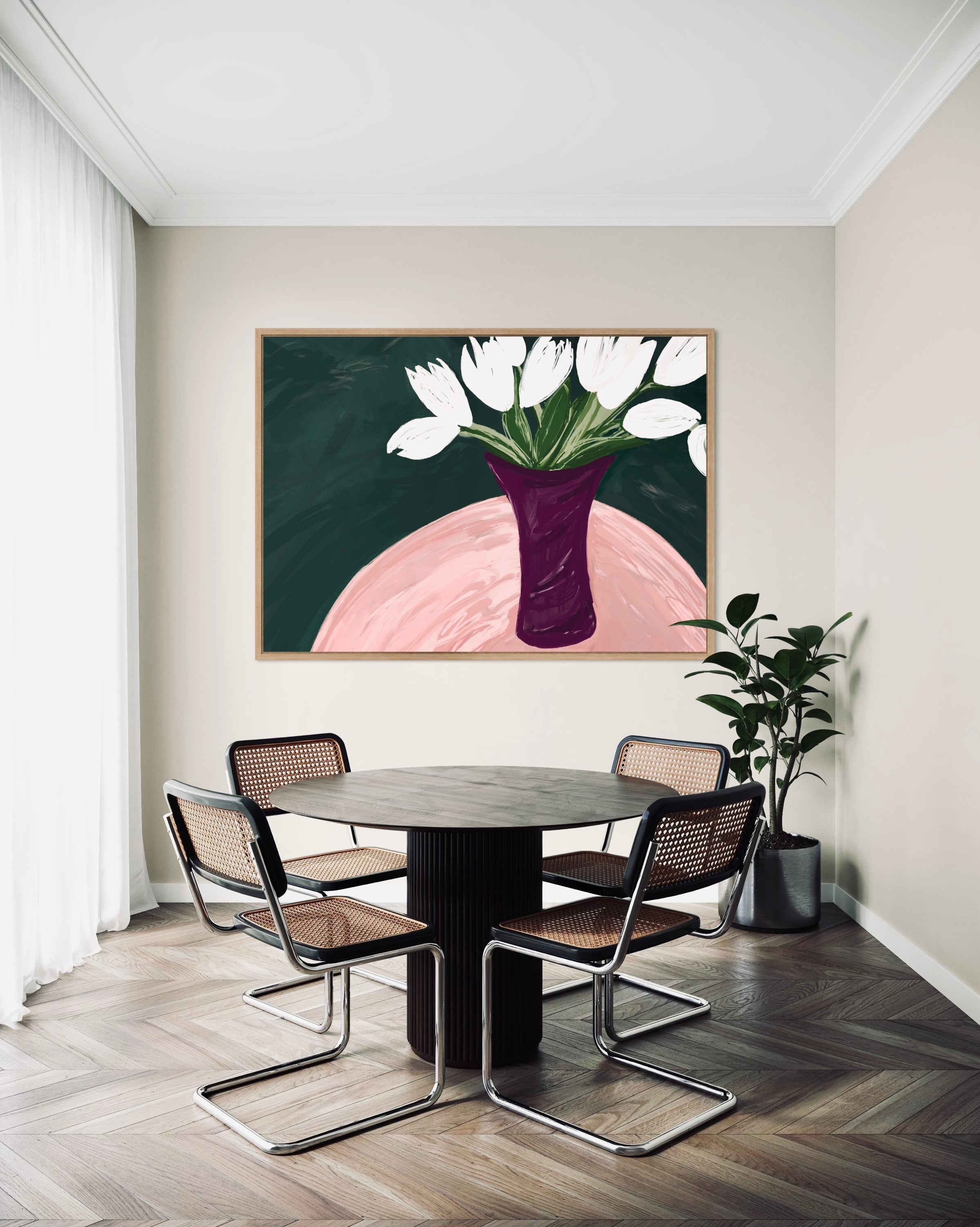 White Tulips