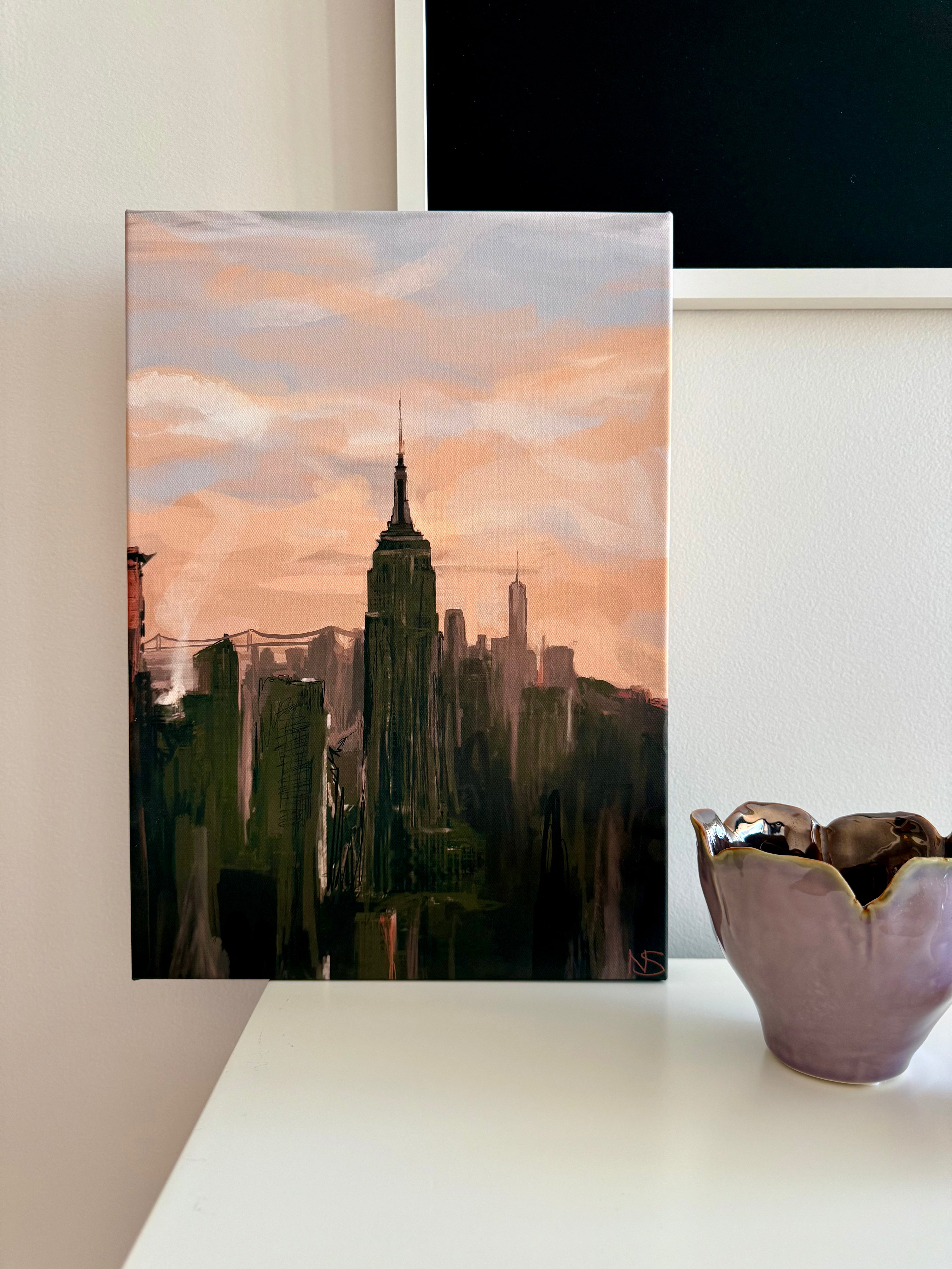 Sample - New York Vibe - 32x44 cm Stretched NO FRAME